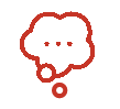 Icon of a thought bubble